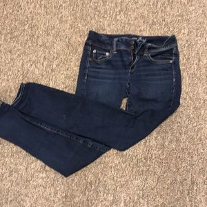 American eagle dark wash jeans